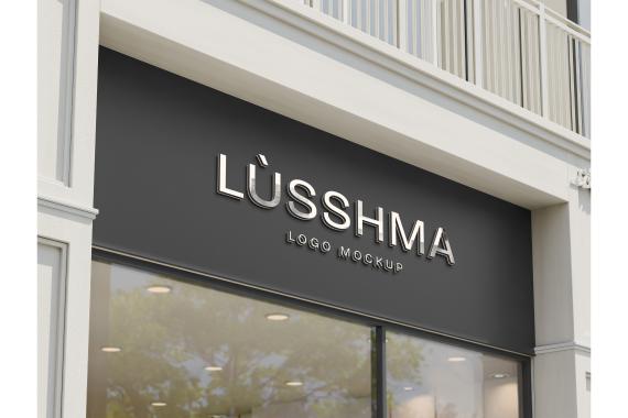 Sign & Storefront mockup