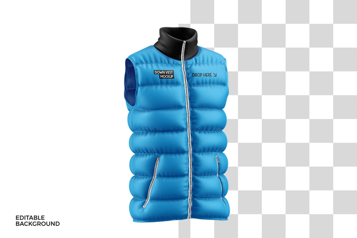 Down Vest Mockup Set