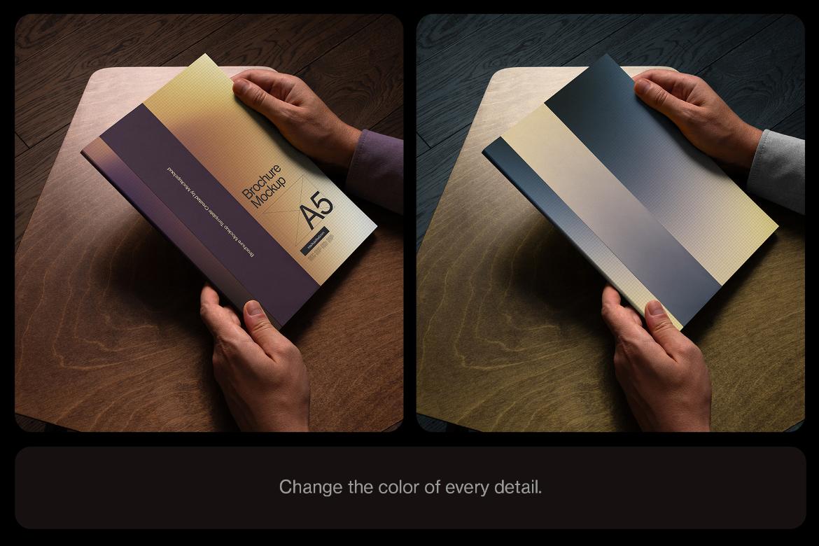 Brochure Mockup / Oak Series 02