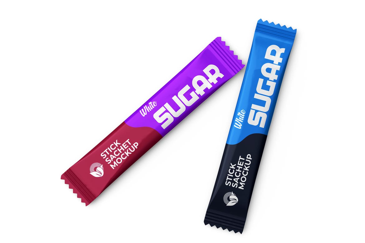 Stick Sachet Mockup