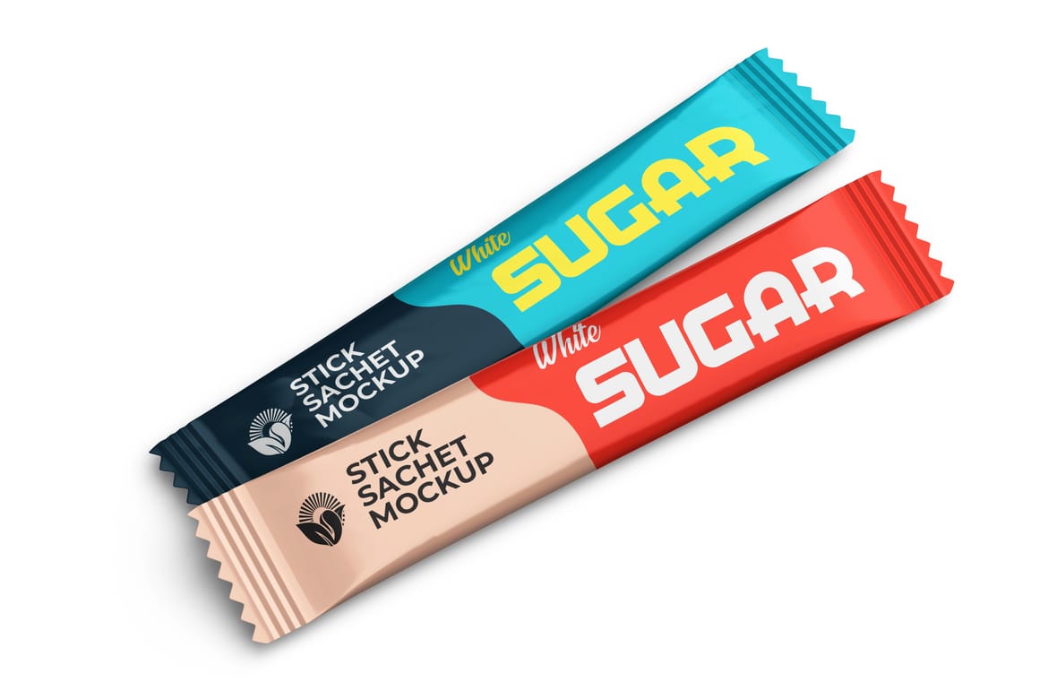 Stick Sachet Mockup