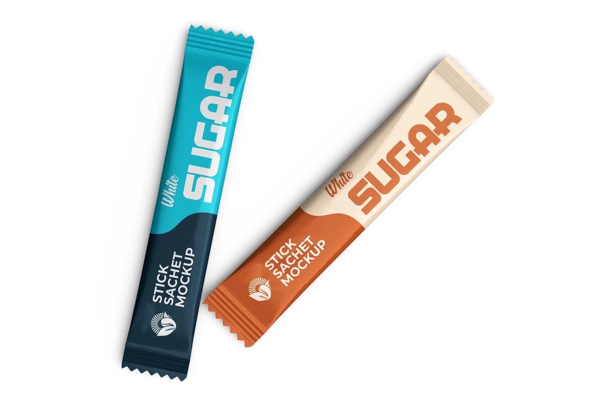 Stick Sachet Mockup