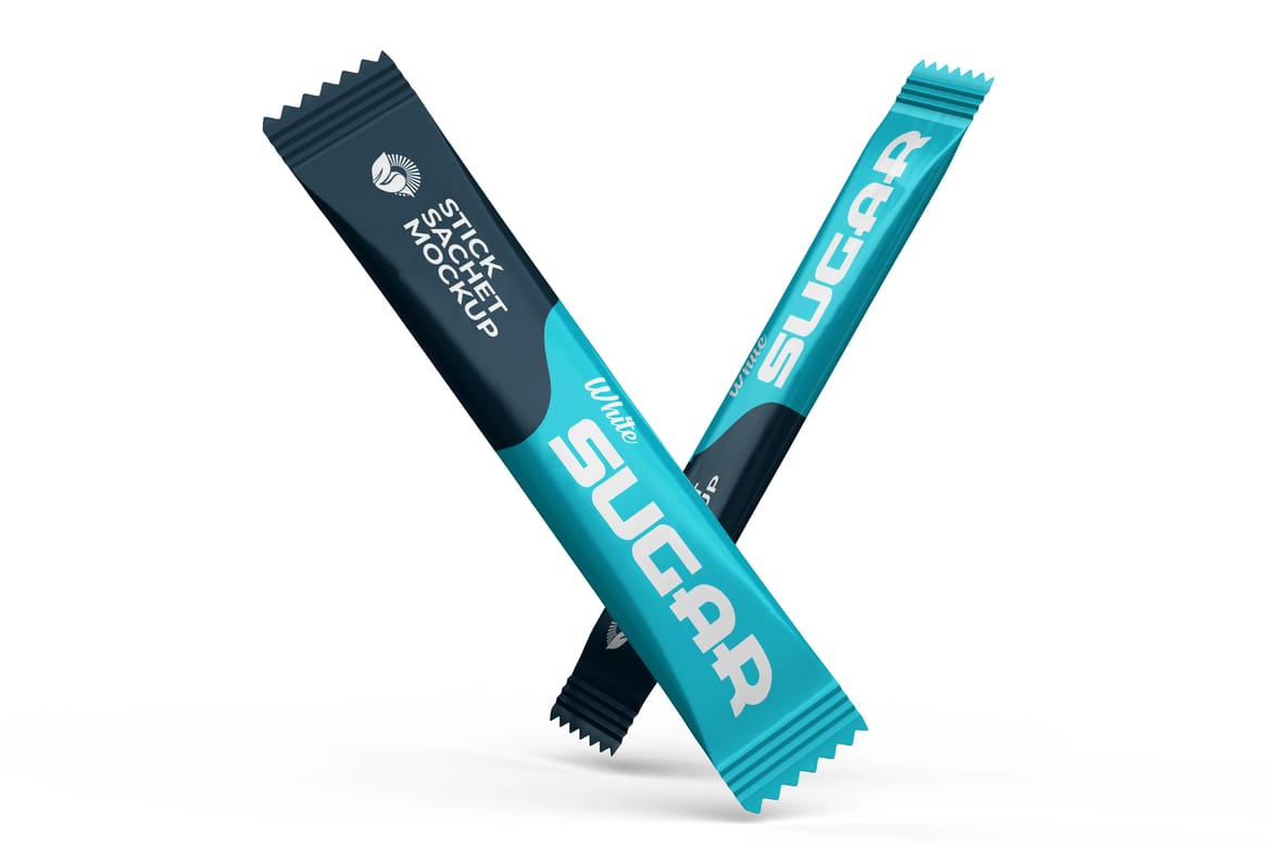 Stick Sachet Mockup