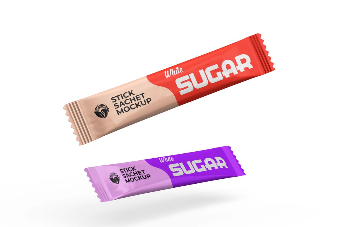 Stick Sachet Mockup