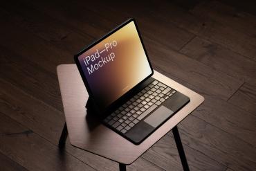 iPad Pro Mockup / Oak Series 01