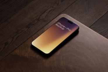 iPhone Pro Mockup / Oak Series 01