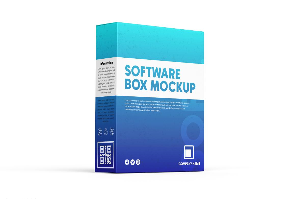 Software Box Mockup