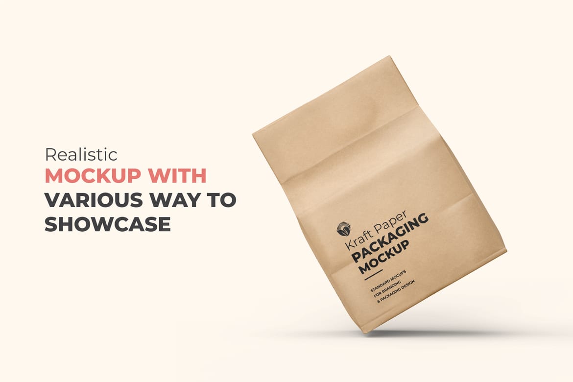 Karft Paper Packaging Mockup