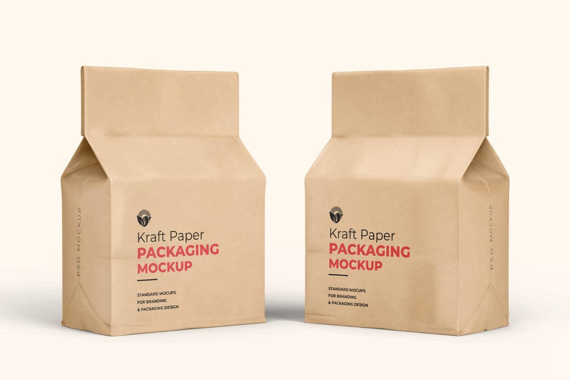 Karft Paper Packaging Mockup