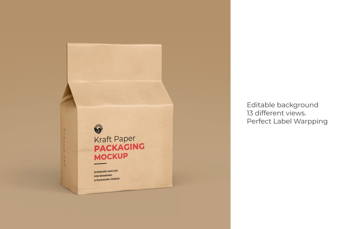 Karft Paper Packaging Mockup