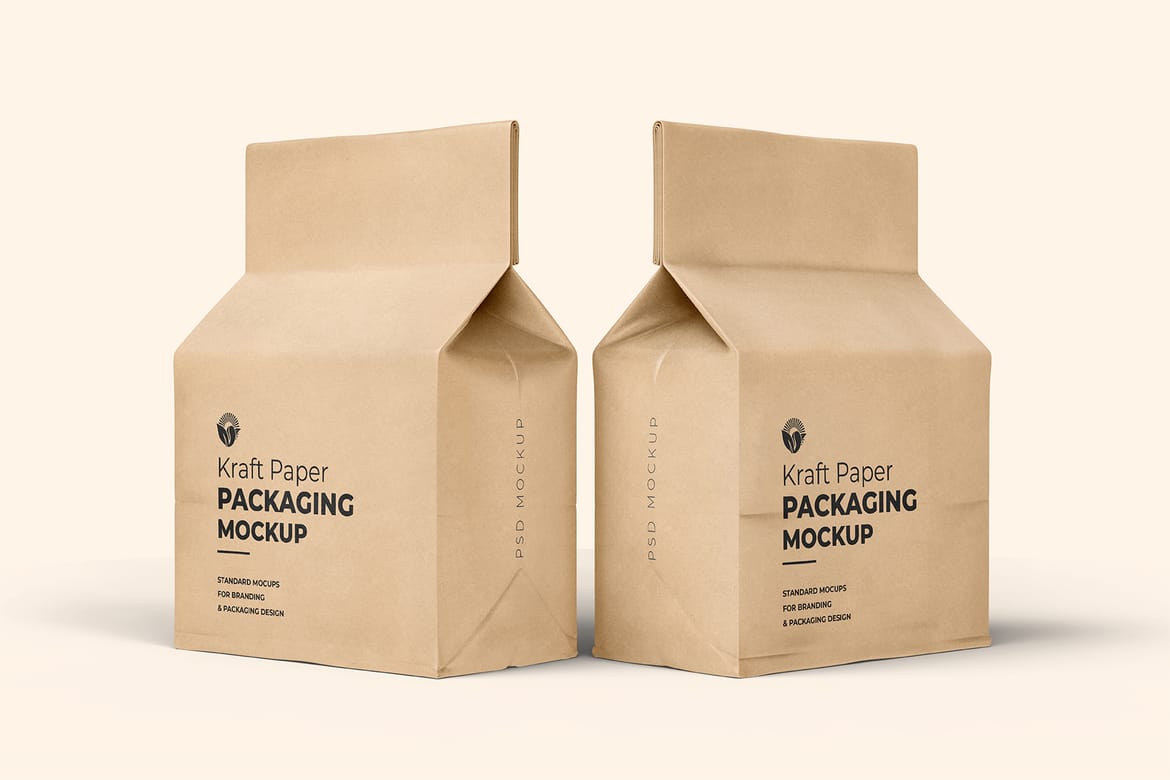 Karft Paper Packaging Mockup