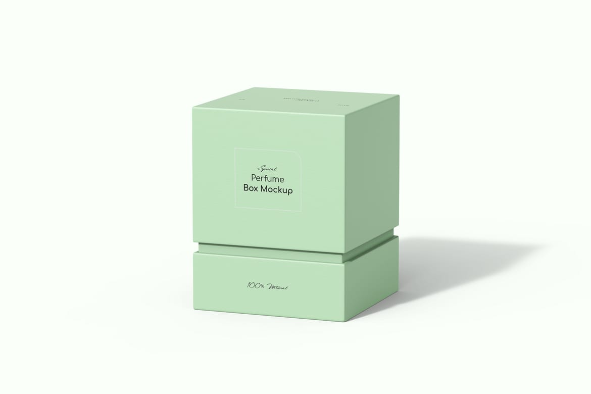 Perfume Box Packaging Mockup