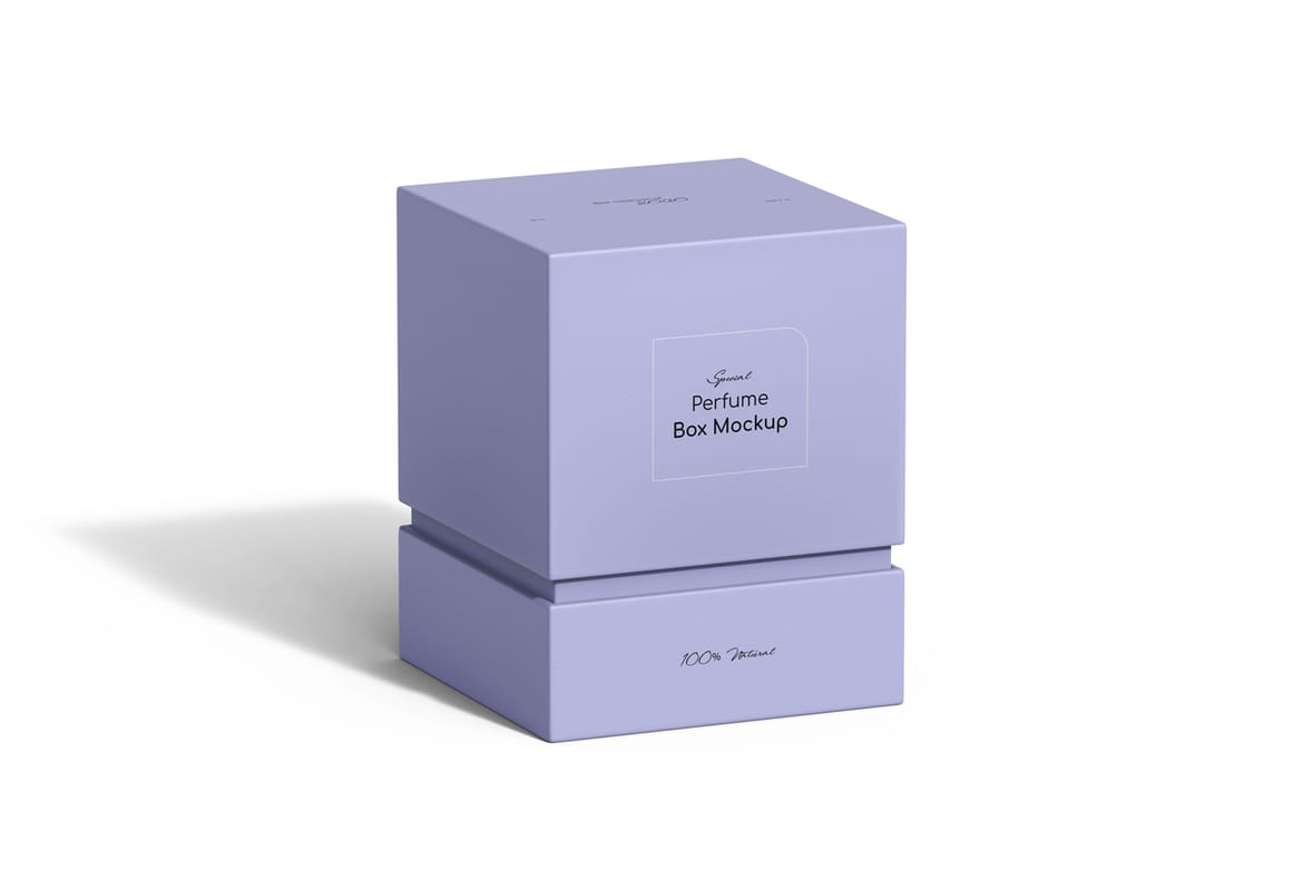 Perfume Box Packaging Mockup