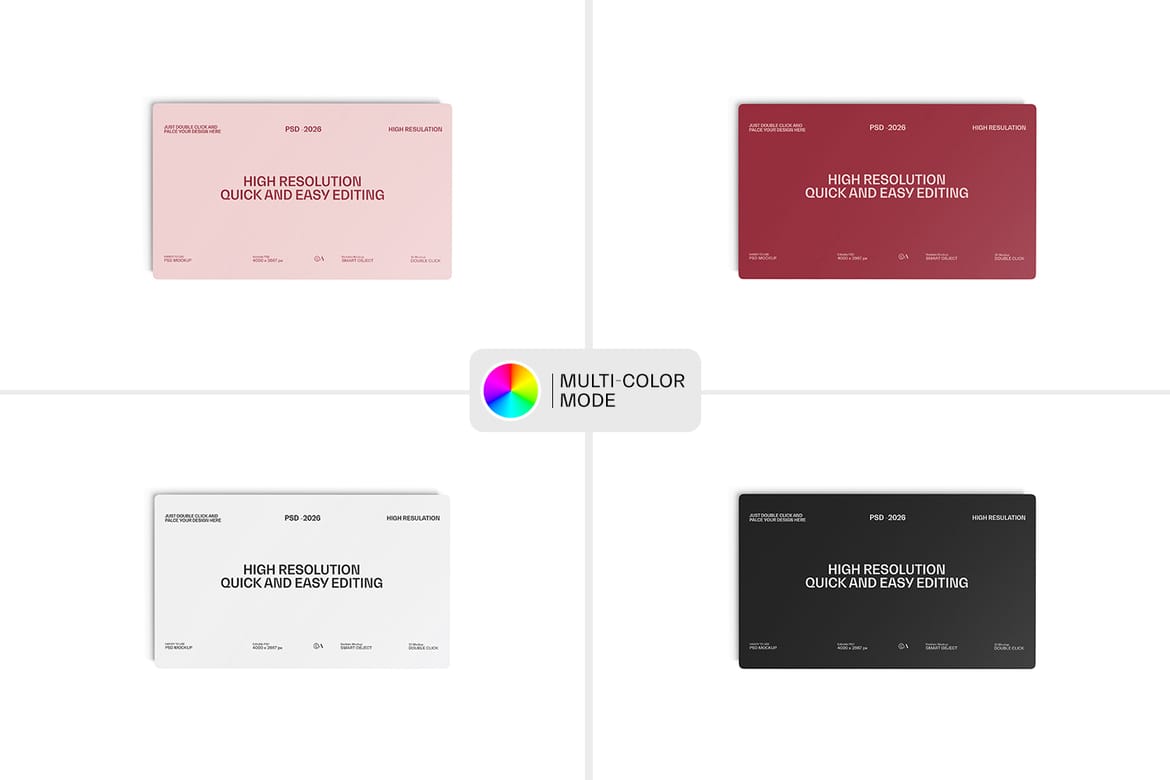 Corporate Business Card Mockup