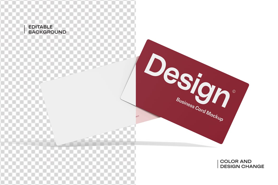 Corporate Business Card Mockup