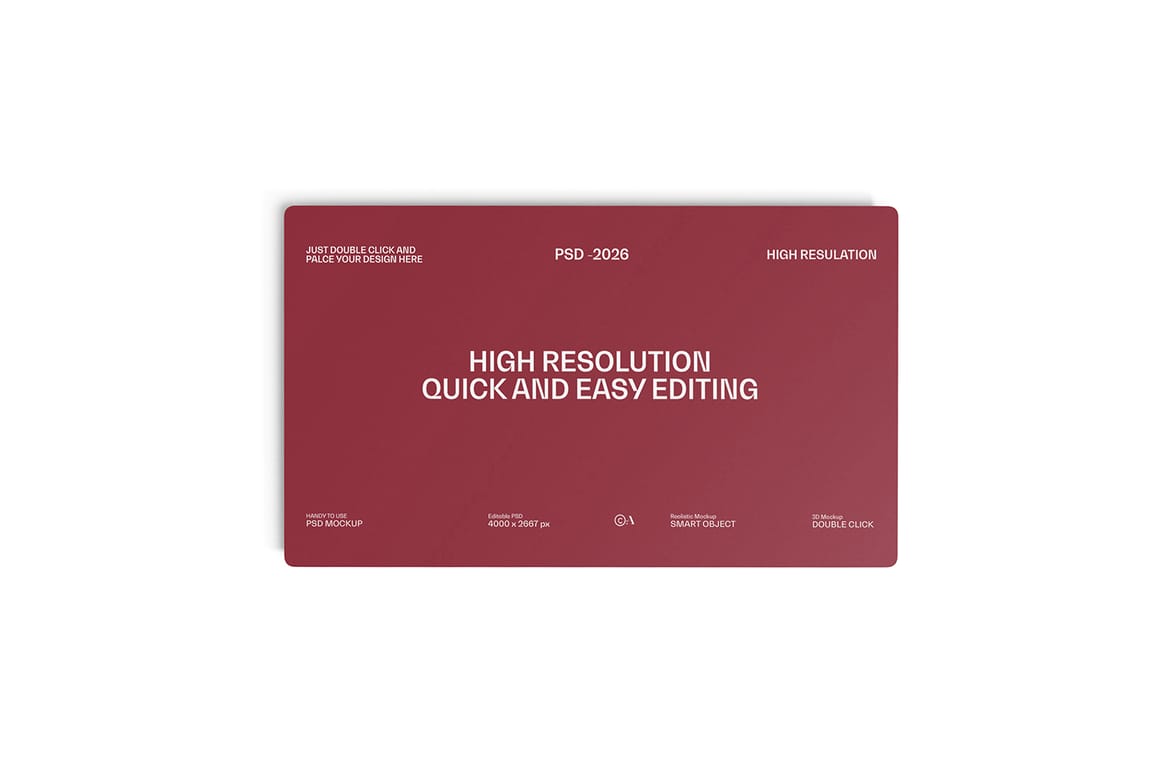 Corporate Business Card Mockup