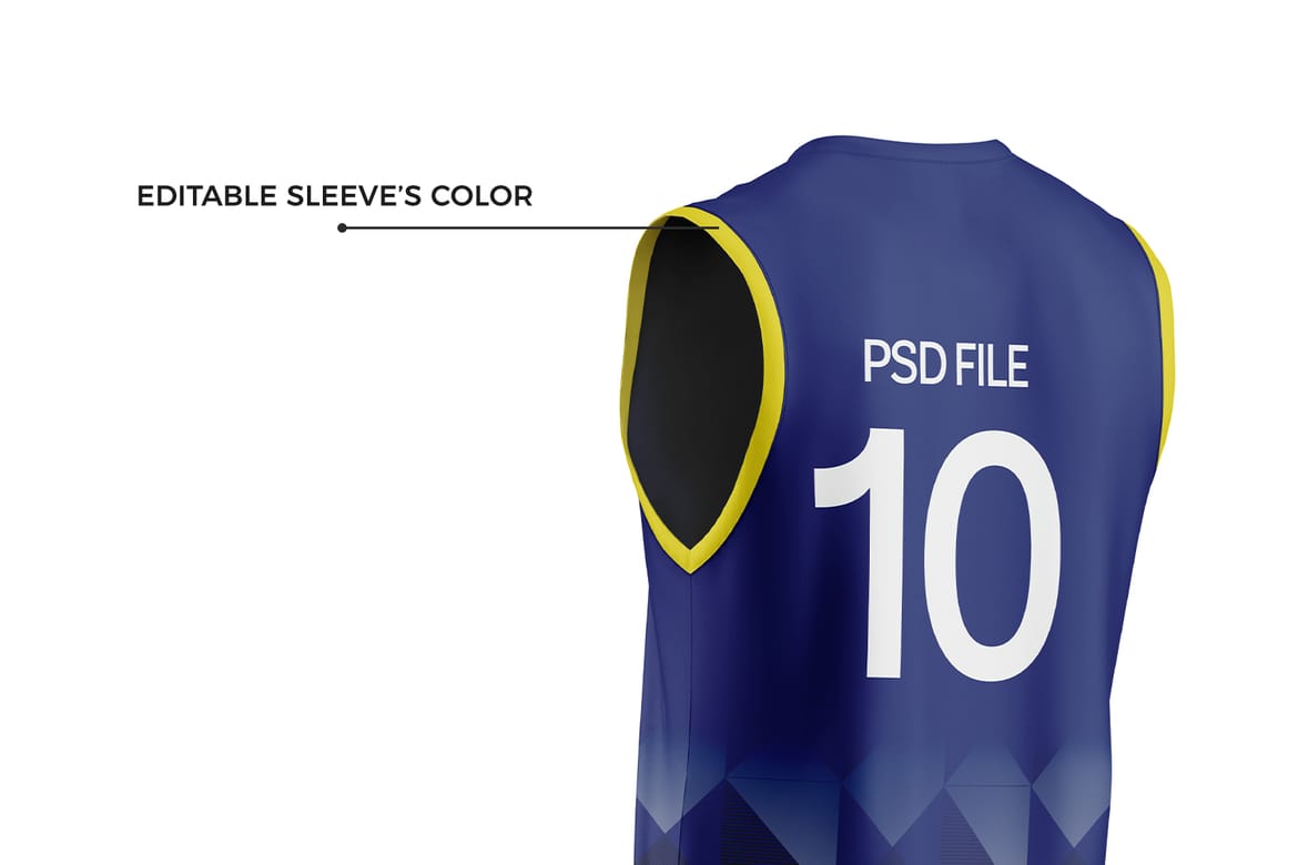 Basketball Jersey and Shorts Mockup
