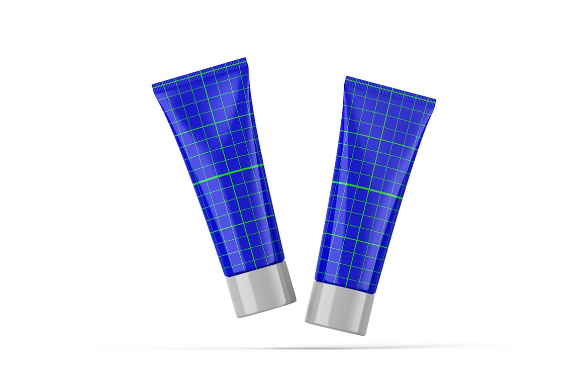 Glossy Finish Tube Mockup for Corporate Branding