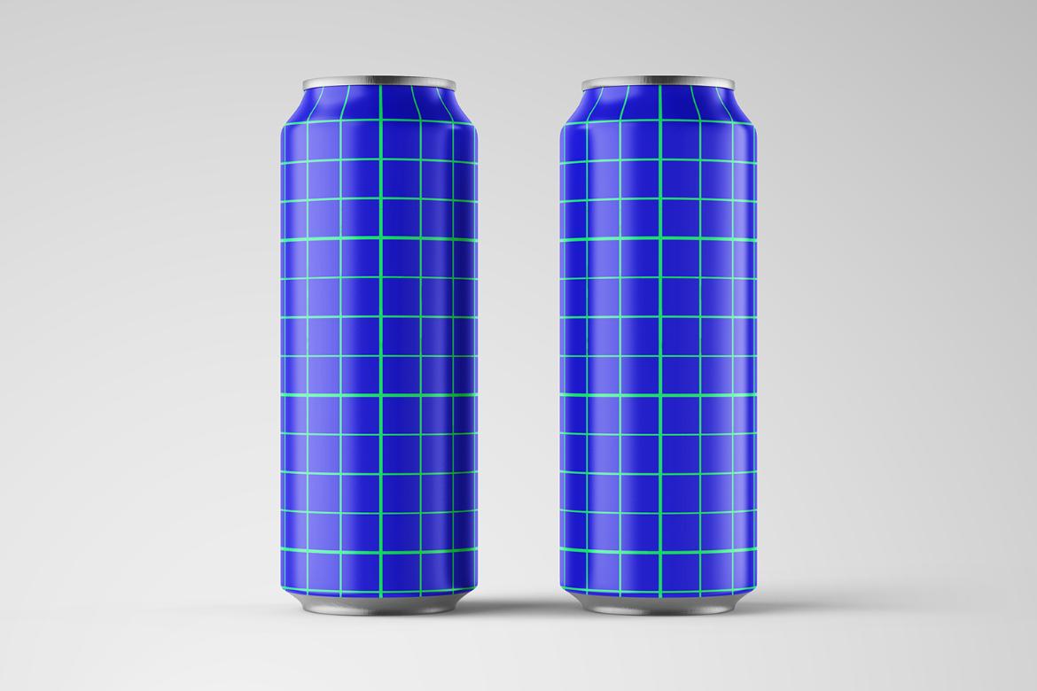 Realistic Soda Can Mockup