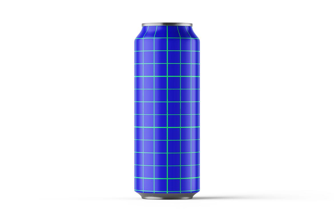 Realistic Soda Can Mockup
