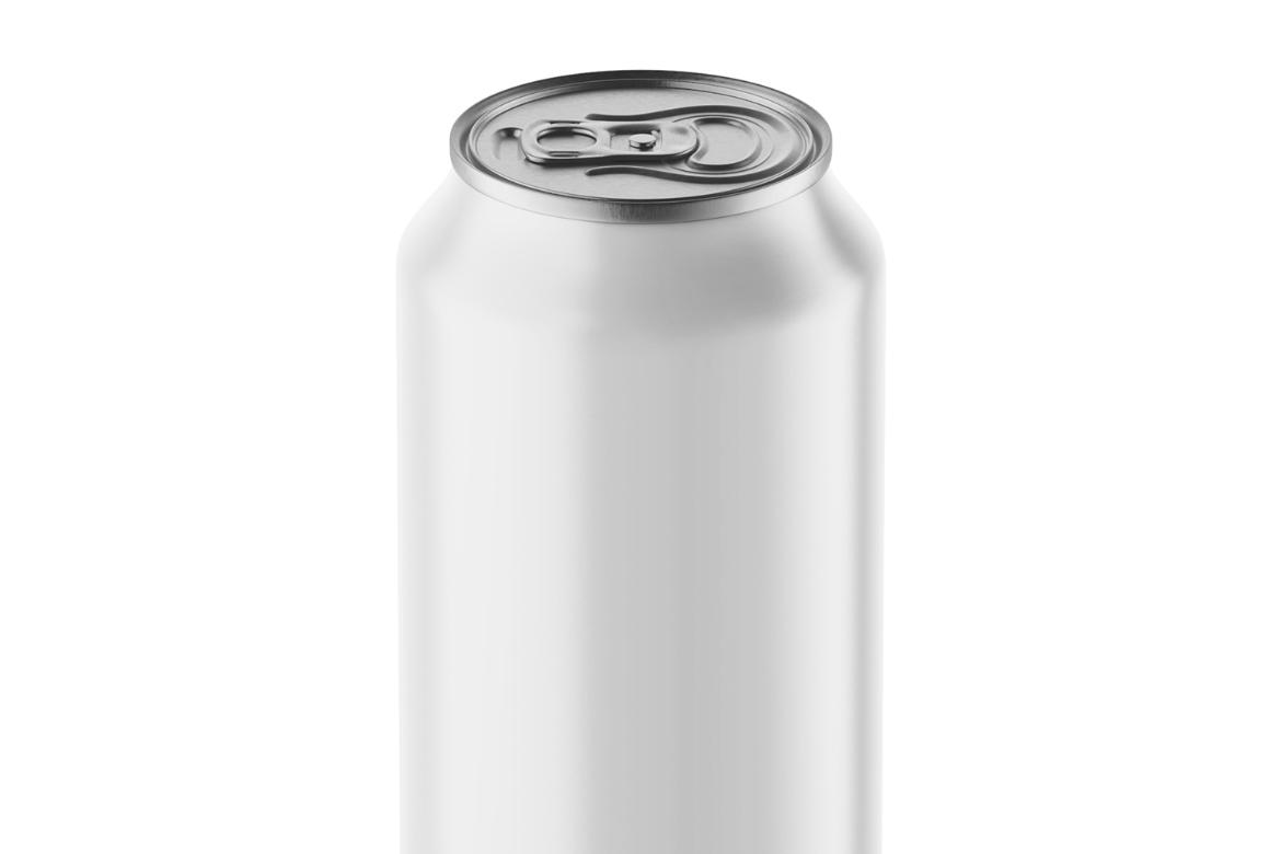 Realistic Soda Can Mockup
