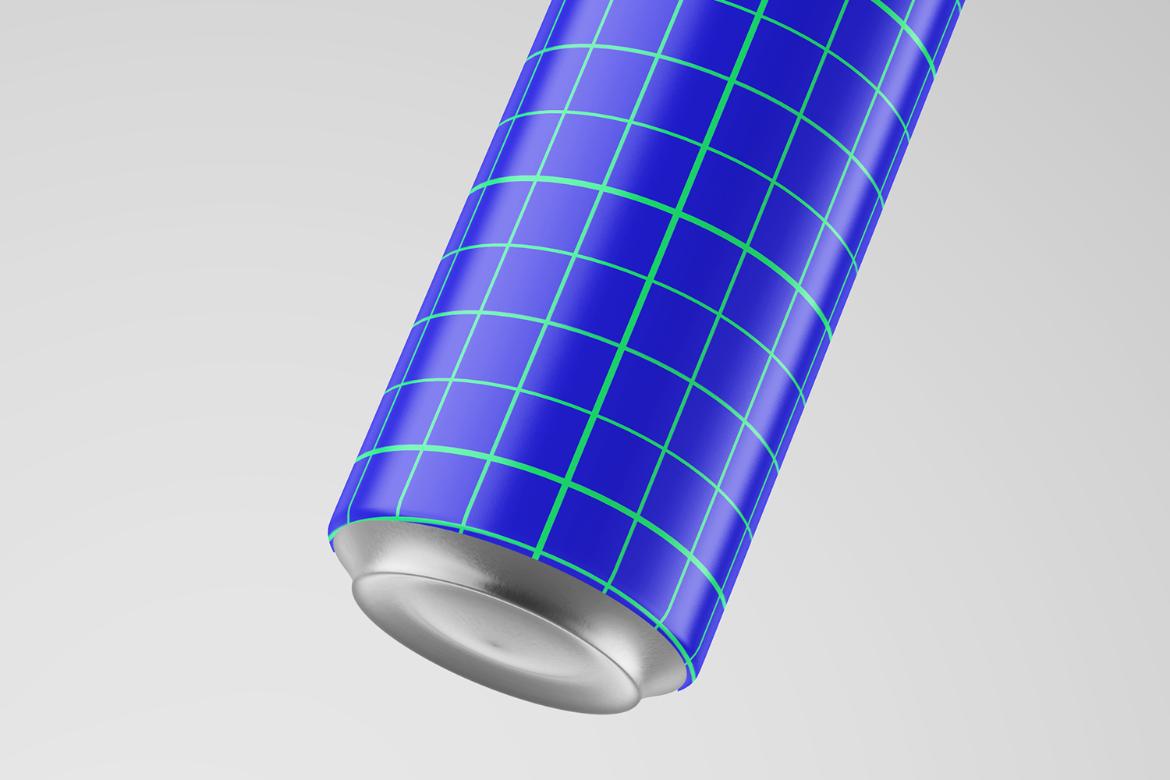 Realistic Soda Can Mockup