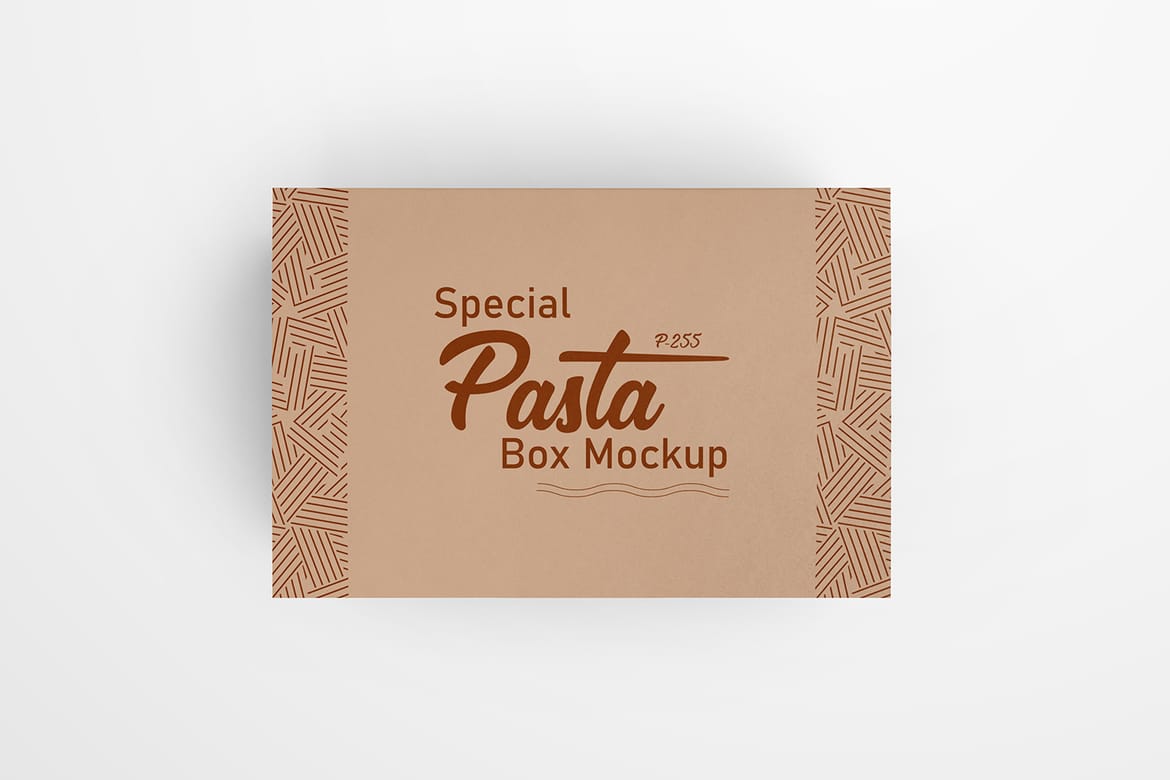 Eco Packaging Paper Food Box Mockup