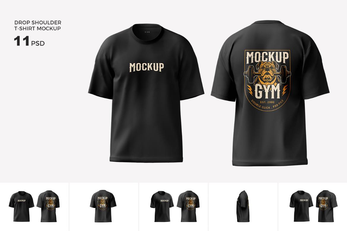 Oversized T-Shirt Mockup