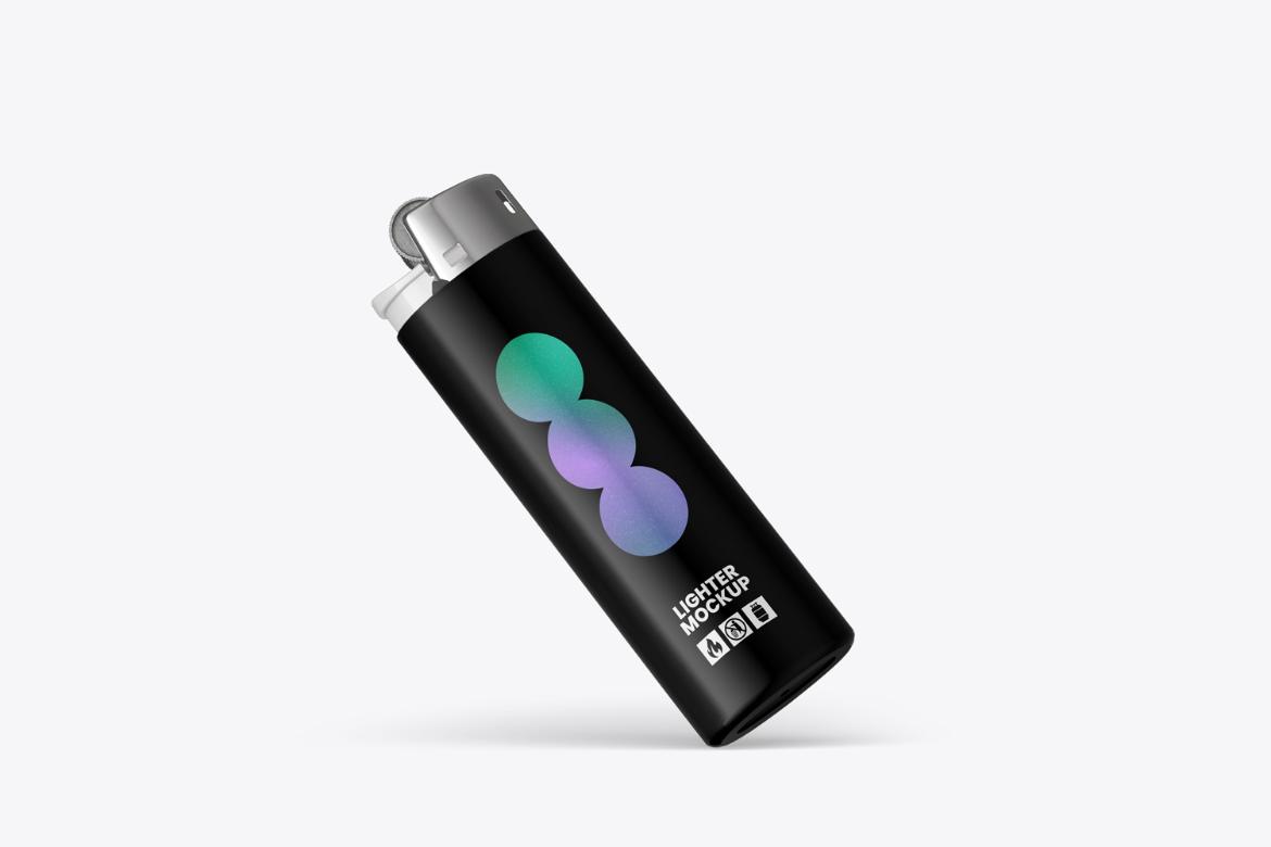 Realistic Gas Lighter Mockup