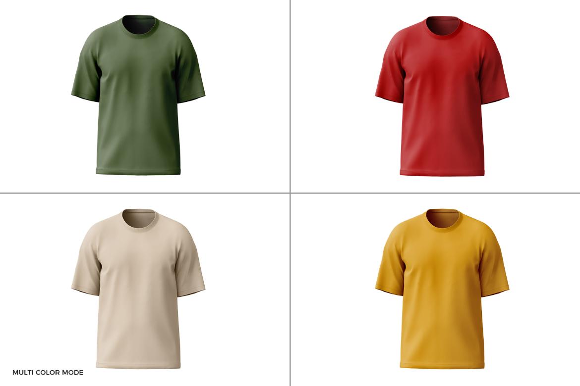 Oversized T-Shirt Mockup