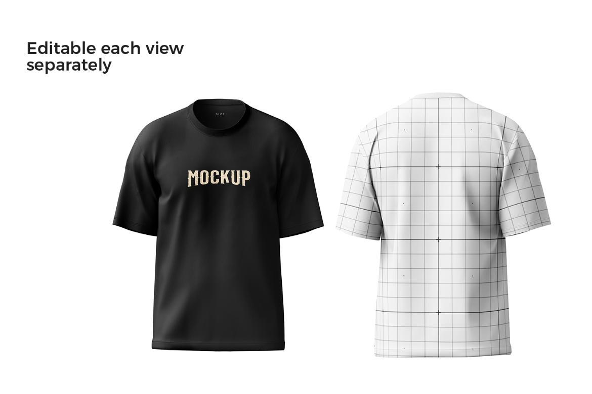 Oversized T-Shirt Mockup