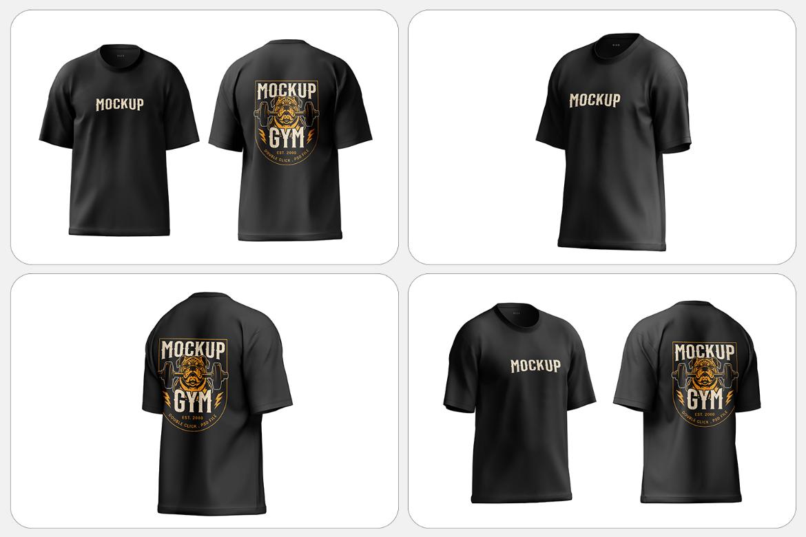 Oversized T-Shirt Mockup