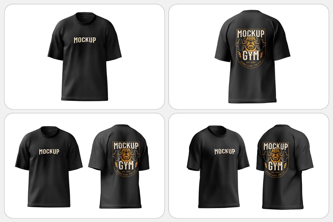 Oversized T-Shirt Mockup