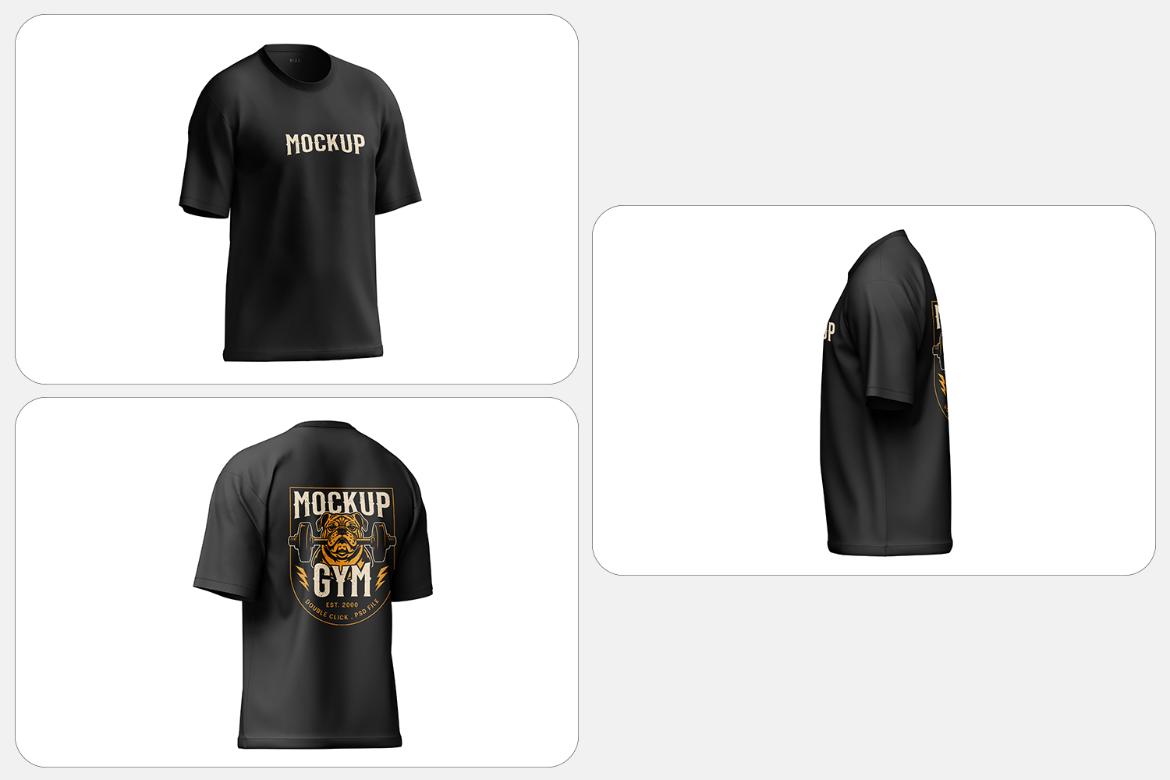 Oversized T-Shirt Mockup