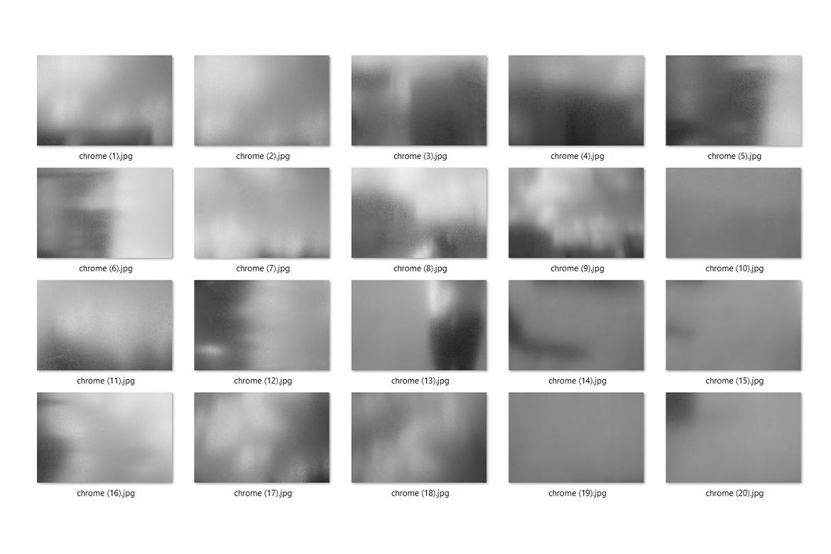 20 Chrome Texture