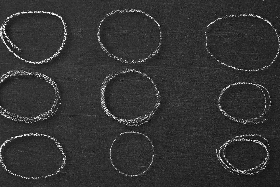 25 Chalk Circle Overlay