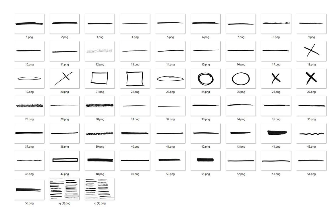 50 Redaction Textures