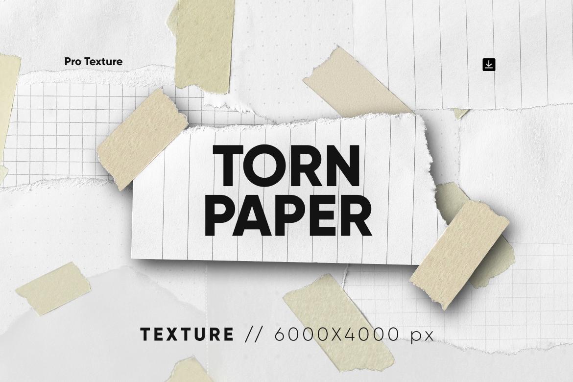 30 Torn Paper Textures