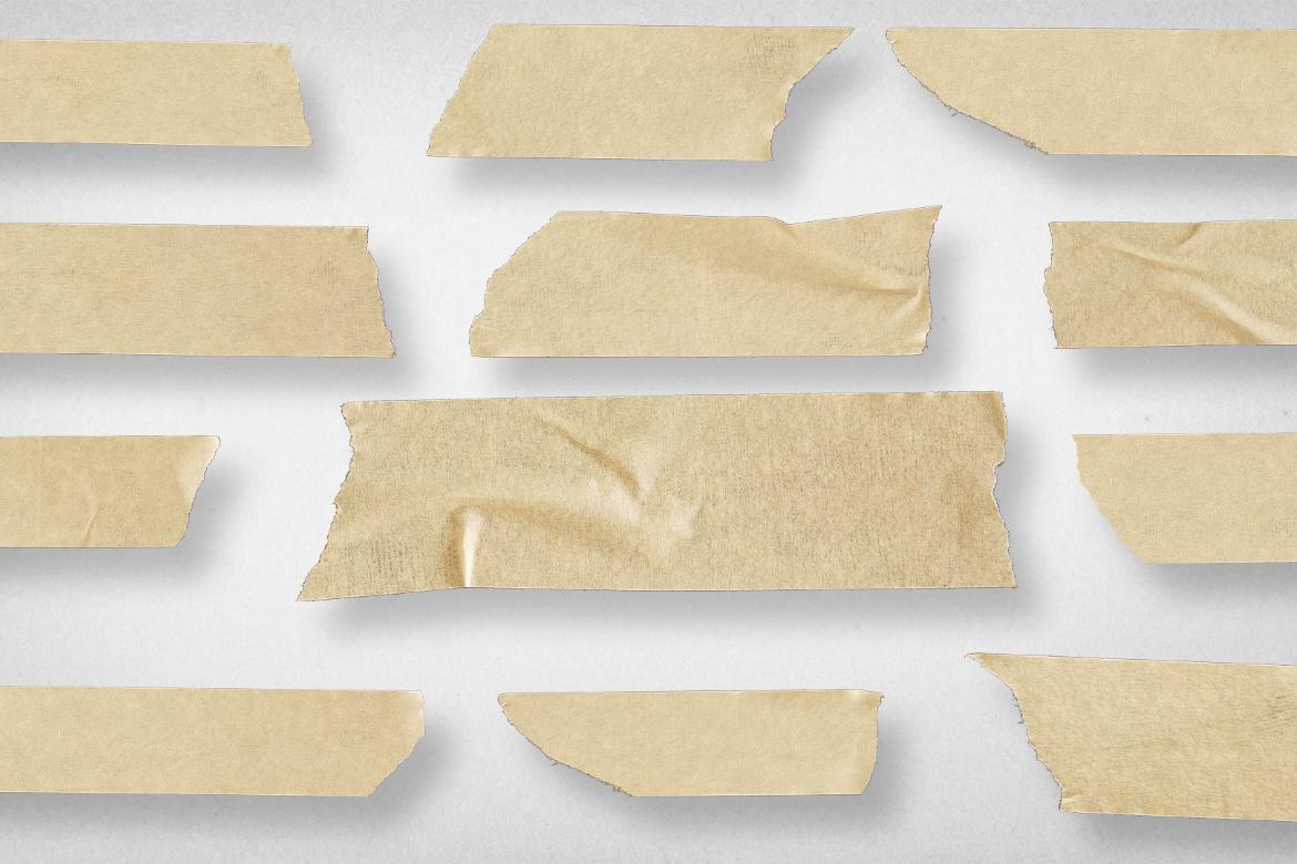 20 Paper Tape Textures