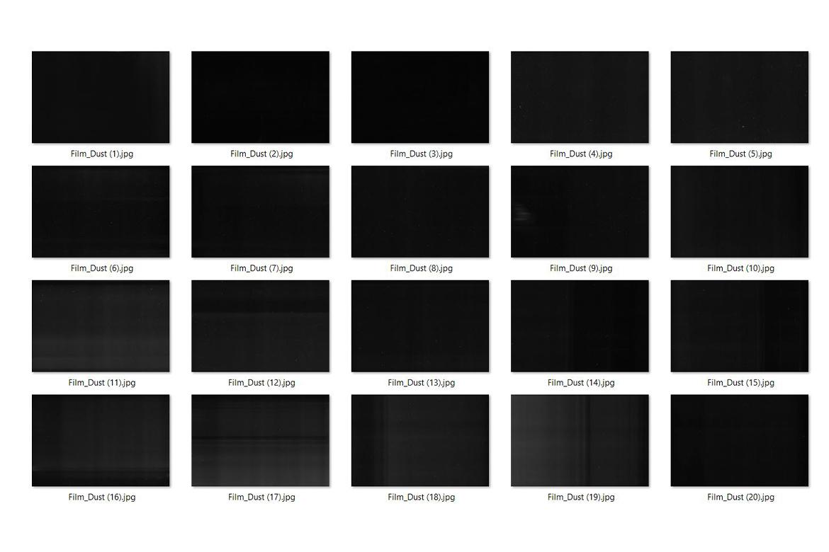 20 Film Dust Texture