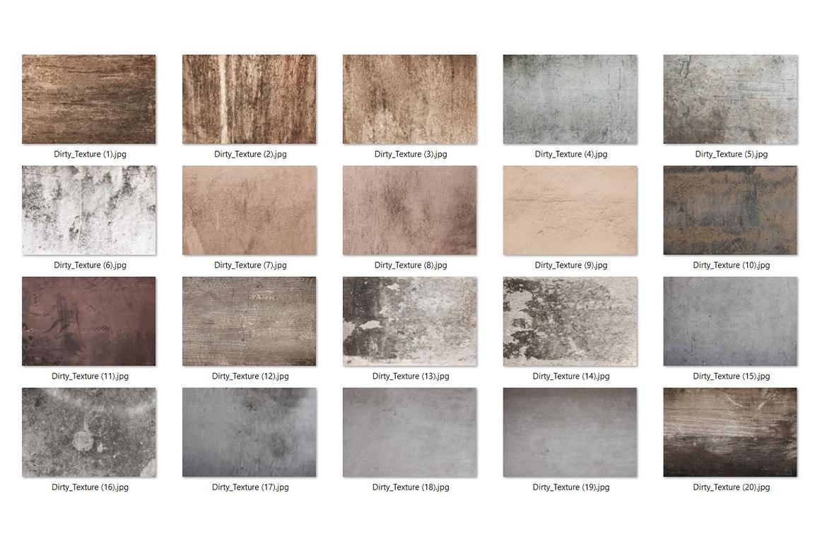 20 Dirty Textures