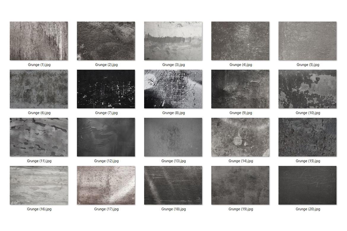 20 Grunge Texture