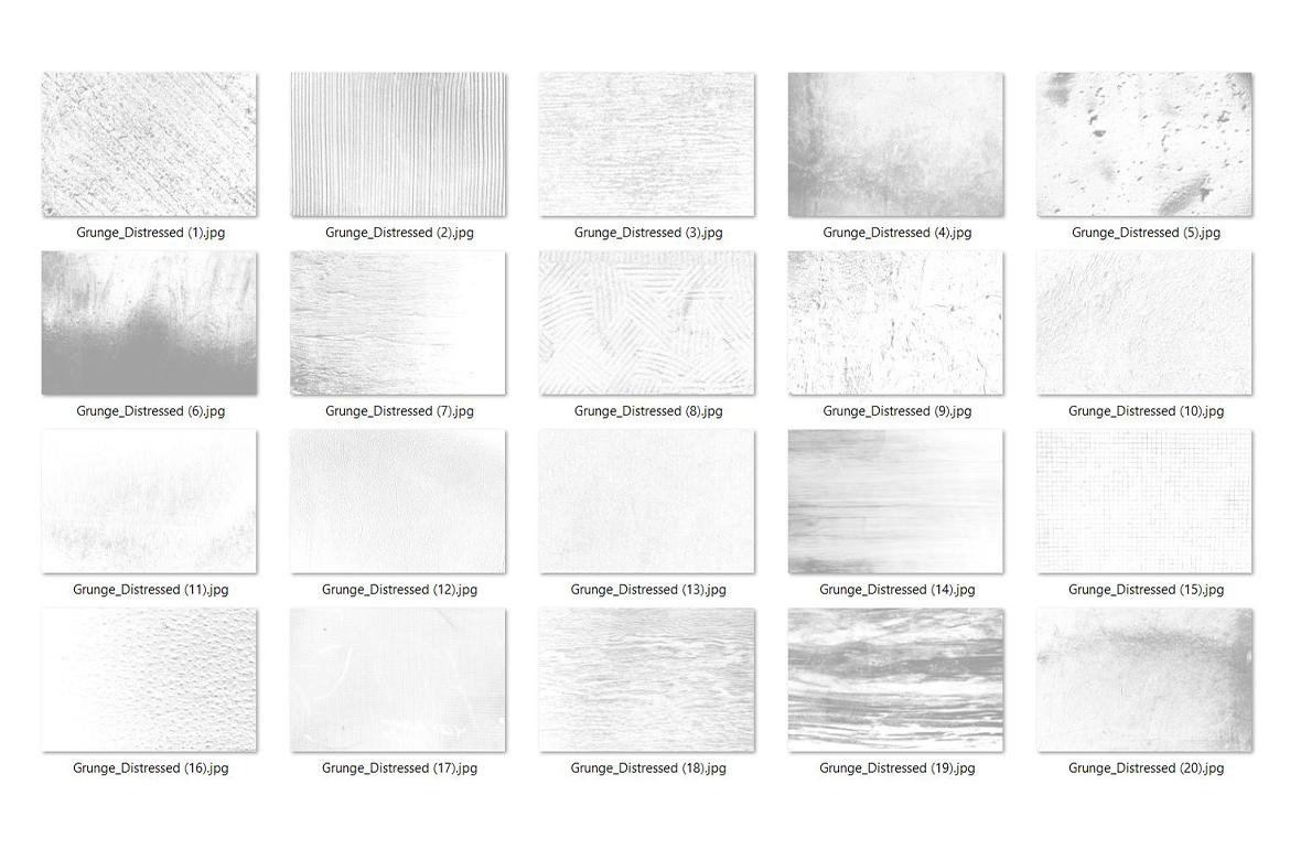 20 Grunge Distressed Textures