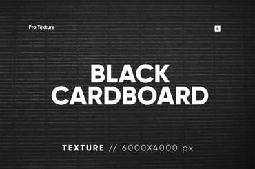 20 Black Cardboard Textures