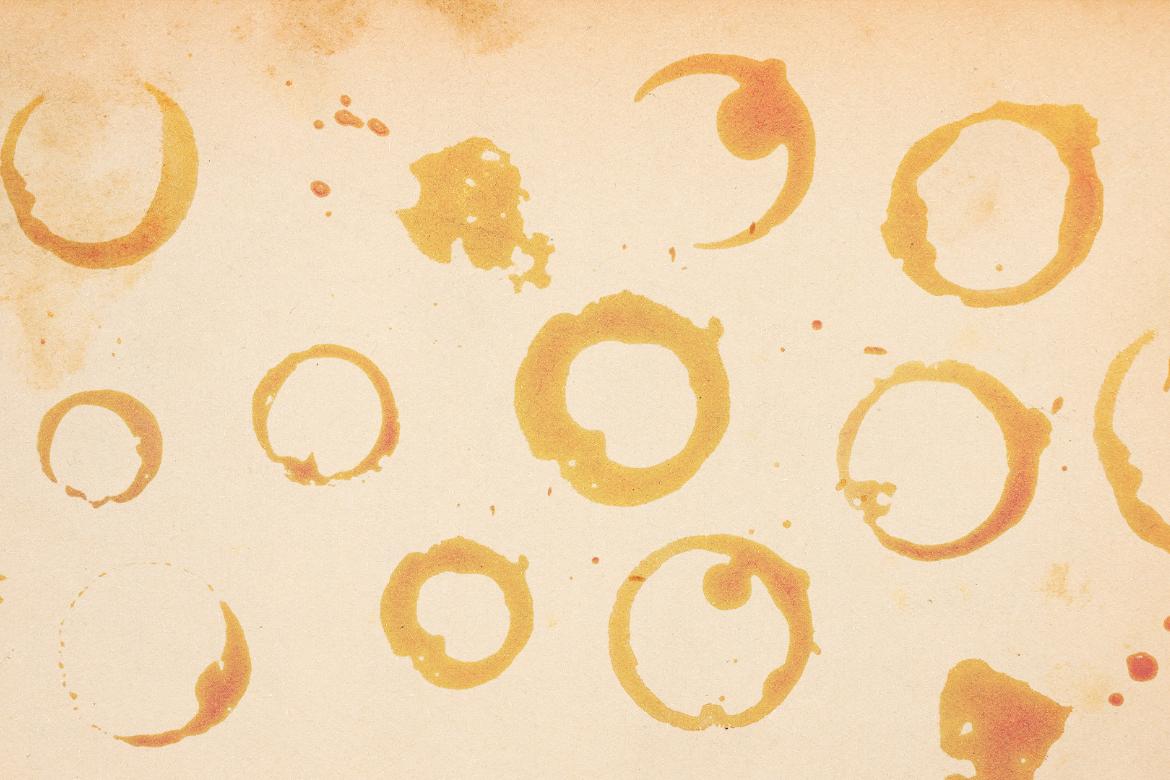 30 Coffee Stain Textures