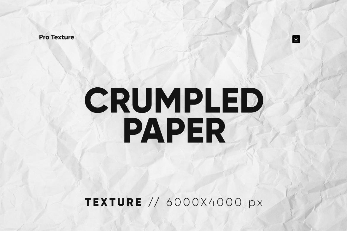 20 Crumpled Paper Texture