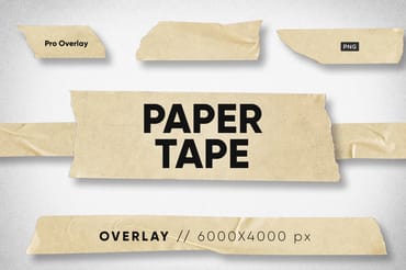 20 Paper Tape Textures