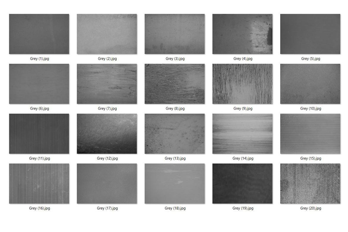 20 Gray Textures