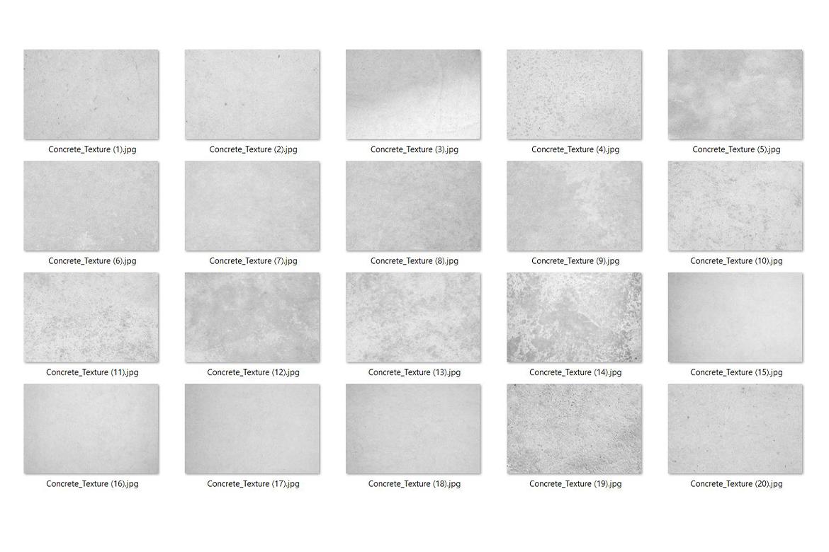 20 Concrete Texture