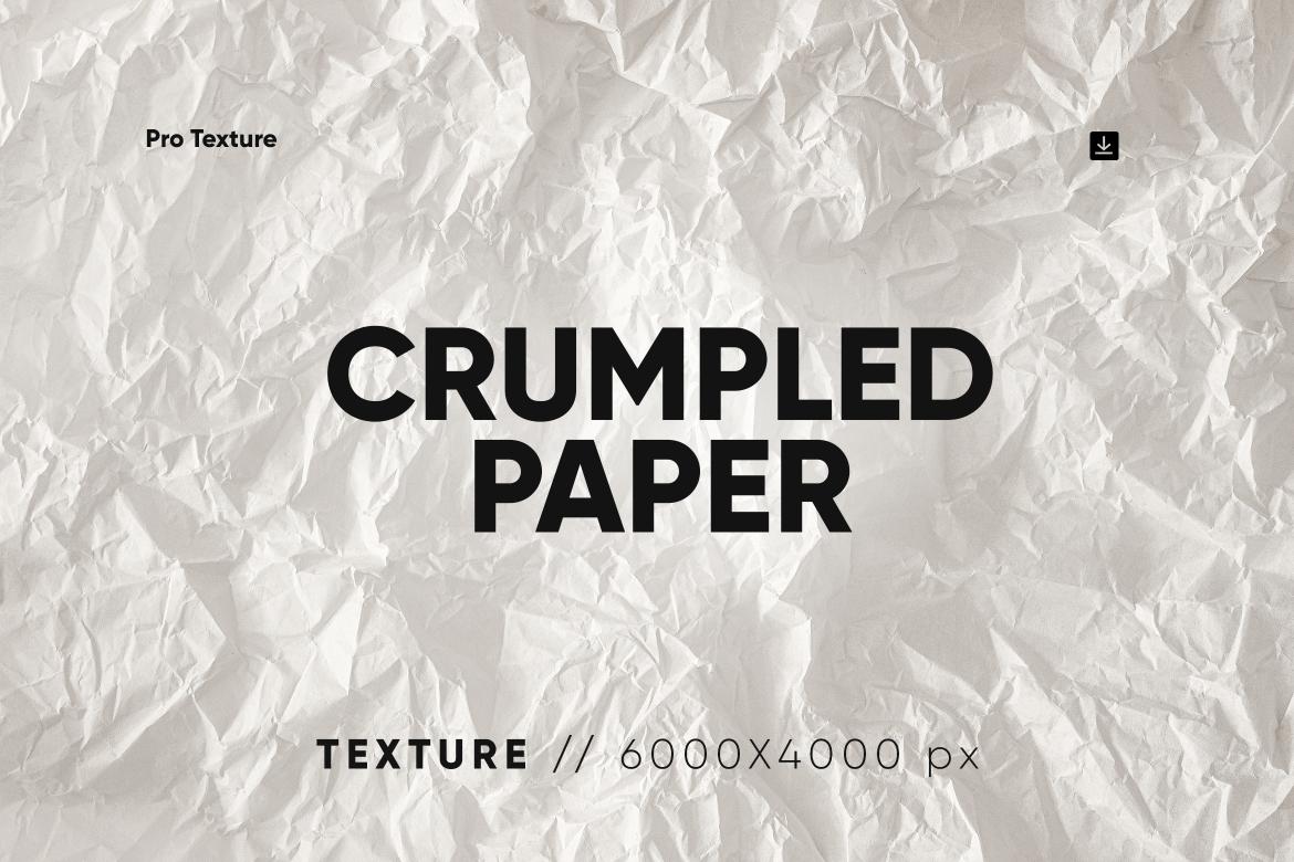 20 Crumpled Paper Texture